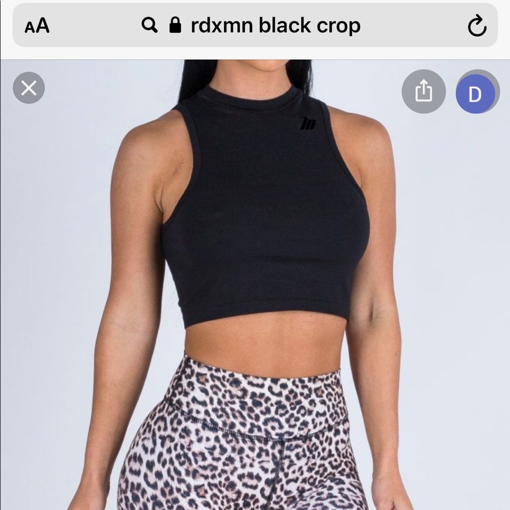 Rachel Dillon x Muscle Nation Collection Crop